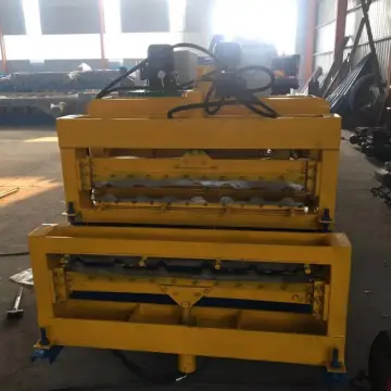 double layer forming machine for roofing sheet