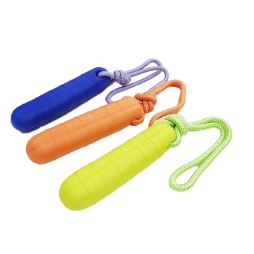 Качели И Fling Прочной Eva Foam Rope сосиска Форма собака игрушка Большая собаки Интерактивное обучение игрушка