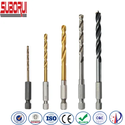 Fully Ground Quick Change Hex Shank Titanium HSS Drill Bit for Metal by Ryobi