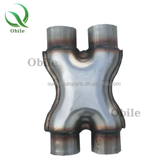 Universal Custom Car Exhaust X-Pipe Stainless Steel H-Type Pipe