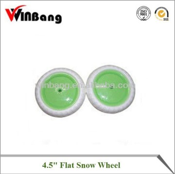4.5" Flat Snow Wheel