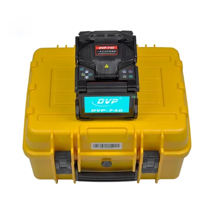 High Quality Colorful Touch Operates 7 Seconds Fast Splicing DVP 740 FTTH Fiber Optic Fusion Splicer Machine