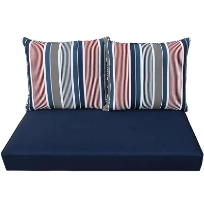 Brown Deep Sofa Bench Cushions for Outdoor Furniture