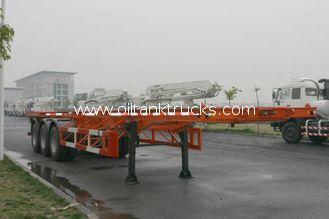 40ft Skeletal Three Axles Steel Shipping Container Trailer