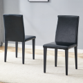PU dining chairs simple and versatile