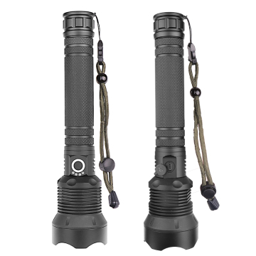 Hot Selling Outdoor Tactical Flashlight: Waterproof, Rechargeable, and Super Bright for Hiking