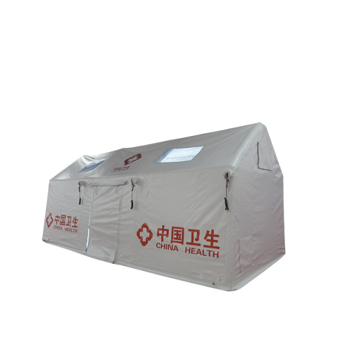 Inflatable White Medical Shelter with Access Door