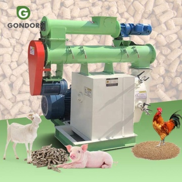 Ziegen- und Viehfuttermühle Ausrüstung: Pelletmaschine für die Verarbeitung von Tierzufuhr