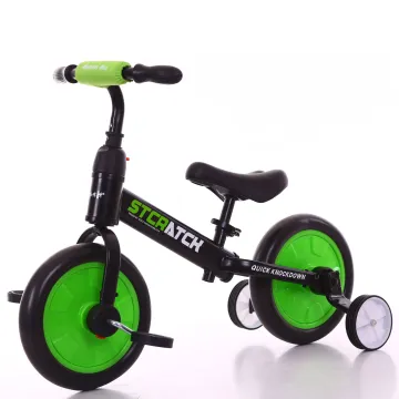 5-in-1 Balance Bike for Ladies: Adjustable from Tricycle to Smart Balance Bike