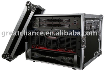 8U AMPLIFIER Deluxe CASE - 18" BODY DEPTH