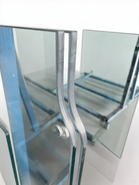 Tempered Glass for Buildings Outdoor Staircase Entry Use