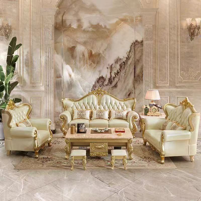 Stylish European-Style Sofa for Home Decoration