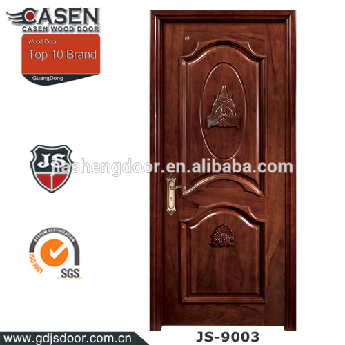 classic design black walnut engineering wooden doors