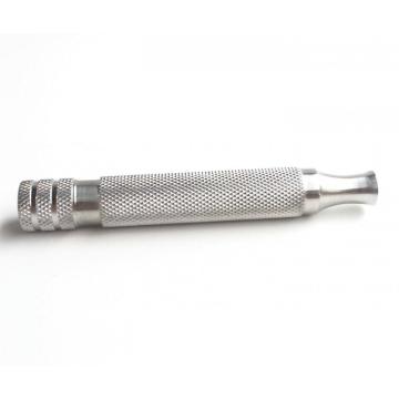 Custom Stainless Steel Machining Razor Handle Knurled Rod