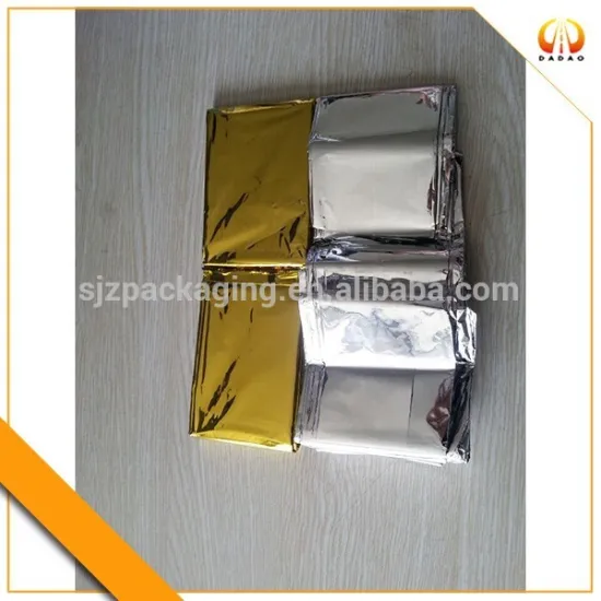 FOIL SPACE BLANKET EMERGENCY SURVIVAL BLANKET THERMAL RESCUE FIRST AID