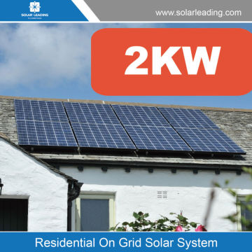 One stop solution 2kw electrical energy projects include pv panels for Mexico market