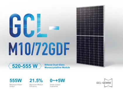 GCL Cheap Wholesale M10 Solar Panels 520W-555W