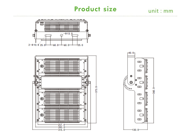 Led Tunnel Lighting of Asia Factory