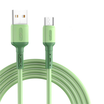 Silicona líquida 3A Cable de datos Micro USB