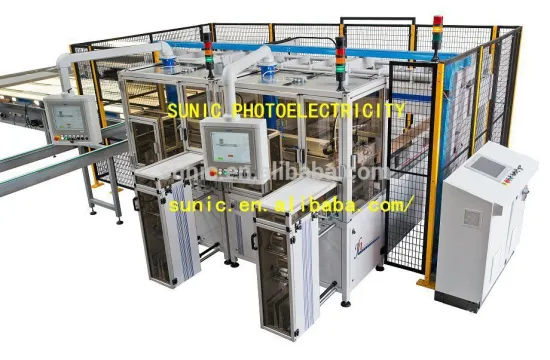 solar cell welding machine Solar panel strings laying up transport 20MW 50MW Solar panel production line