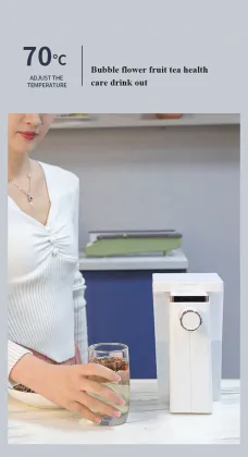 2100W Portable Instant Hot Water Dispenser: Adjustable Temperature (25-100 Degrees) with 3-Second Heating