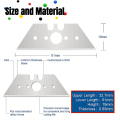 SK2 Professional Trapezoid Blade Utility Knife Blades