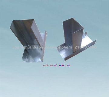 Factory price stainless steel frame channel steel CW and UW
