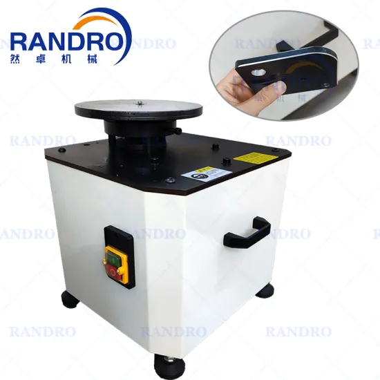 RANDRO Portable 45 Degree R Angle Complex Chamfering Machine for Straight Line and Curve Angles