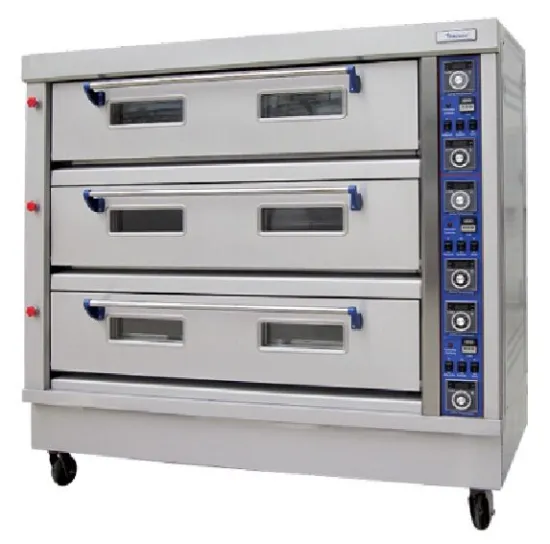 Large style Gas oven, 3-stage & 12-tray
