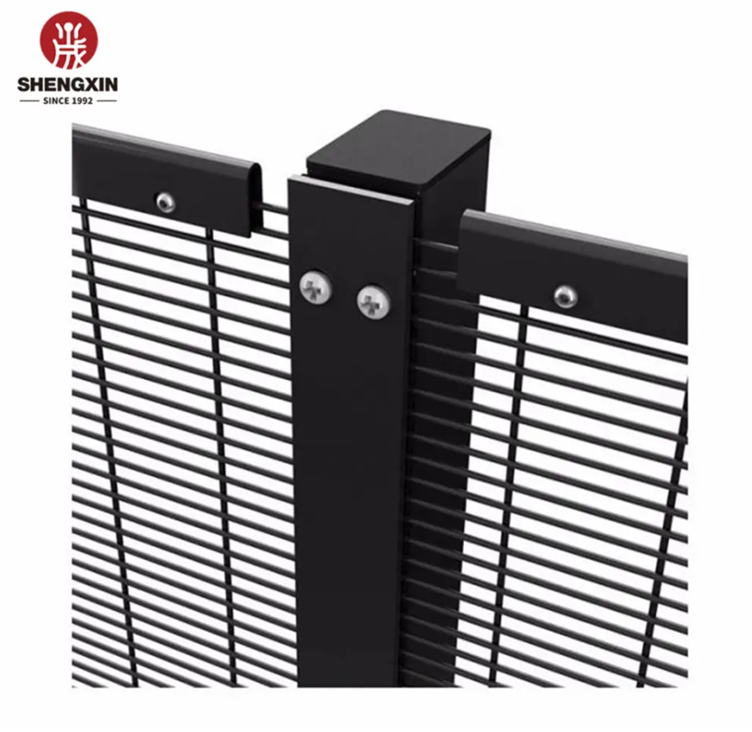 High Security 358 Anti Climb Plastic Metal Fence