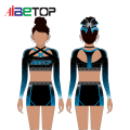 Obiti di cheerleader per sublimazione ombre personalizzati per bambini