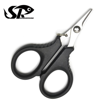 Wholesale Stainless Steel Fishing Scissors 9.5cm 3.7'' 19g PP Handle Tackle