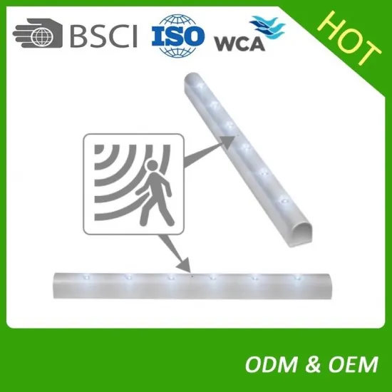 LED battery operated sensor strip light Motion Sensor Stick under bed Strip LED Light LED Motion Sensor Light