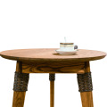 Αναψυχή Ξύλινο τραπέζι και καρέκλα μπαστούνι 4 ποδιών