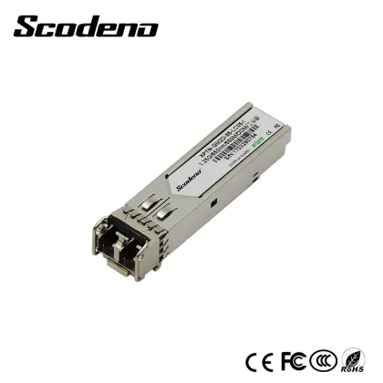 Scodeno OEM Industrial Class Copper RJ45 Transceiver SFP Module 1.25G Fiber Optical Equipment