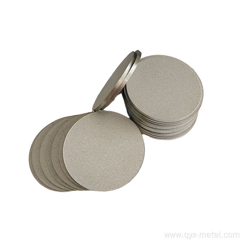 Disc Titanium Filter Porous Sintered Foam Board