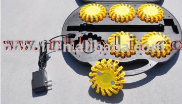 Police warning lights led lamps power signal flare light 6 pack