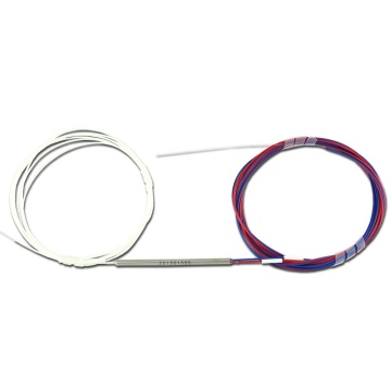 1x2 ألياف مقرن FBT Flitter for 1310nm ، 1490nm ، 1550nm - Comple Band SC Connector