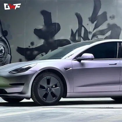 Matte Capri Grayish Purple Color Change PPF