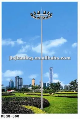 15m-60m high mast lighting system