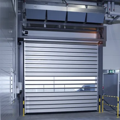 Aluminum Security Spiral Door Roller Shutter Door