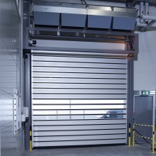 Anti-wind 40mm Thickness Panel Rapid Spiral Door