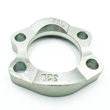 High Pressure Double Bolt Stainless Steel Hose Clamp Welded Joint Split Flange