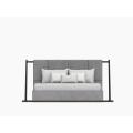 Tela para muebles de tapicería cama de tela de lujo