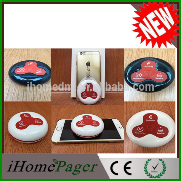 Beautiful style waterproof Mini wireless calling bell button