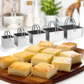 Cookie Cutter Rectangular Cheese Biscuit Baking Cake Cace