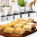 Stainless Steel Square Shape Cookie Cutter
