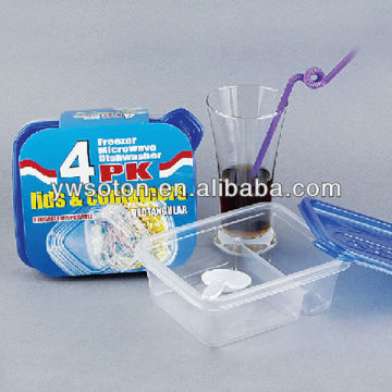 25oz/739ml food container with lid plastic container