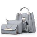 Bucket Bags Set For Women Leather Handbags