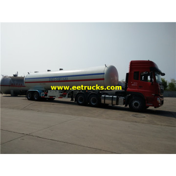 45cbm 2 axles LPG Semi Trailer Tankers